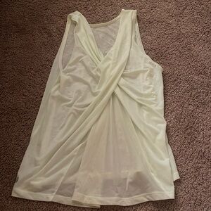 lululemon light yellow top